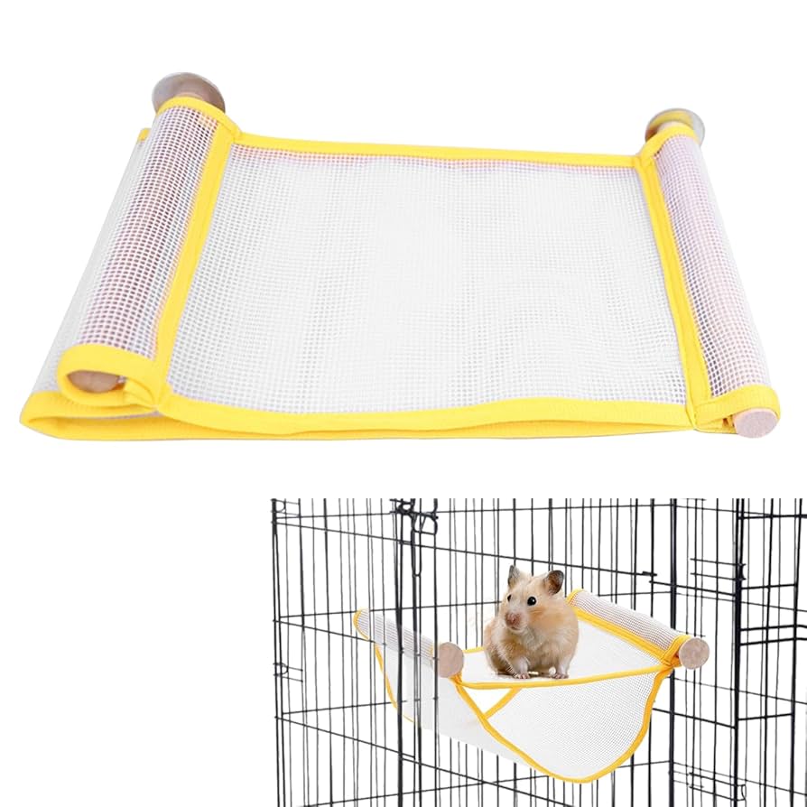 Amazon.co.jp: ハムスター 夏のハンモック 金具付 小動物寝床